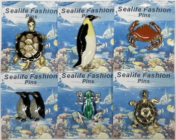 Sealife Brooch Pin Assortment